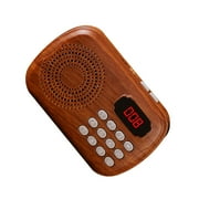 AOOOWER Traditional Music Player for Seniors with Card Play and Rechargeable Battery