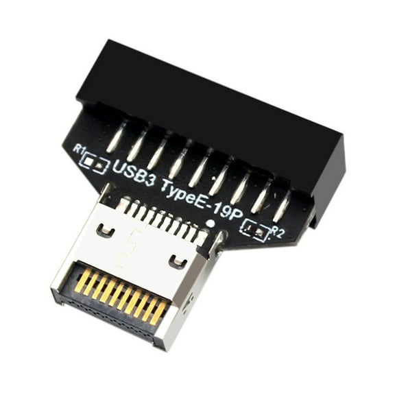 AOOOWER USB 3.2 TypeC Front Panel Converter to USB 3.0 19Pin Motherboard Adapter