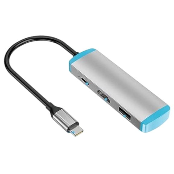 AOOOWER USB C Converter 4K@60Hz Resolution Fast Charging Dock Small Designs Dock Easy to Carry Device for Consoles