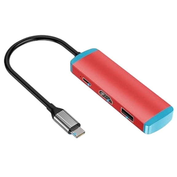 AOOOWER USB C Converter 4K@60Hz Resolution Fast Charging Dock Small Designs Dock Easy to Carry Device for Consoles