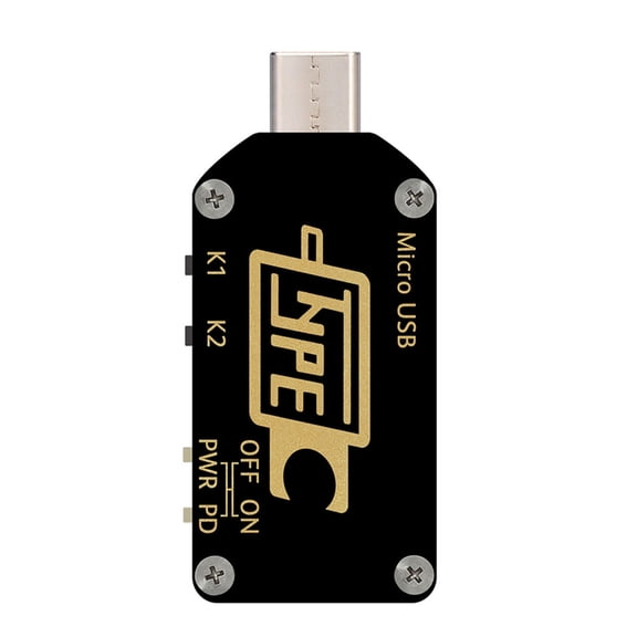 AOOOWER USB C Meter Tester Voltage Current Power Charger Voltmeter Ammeter Multimeter