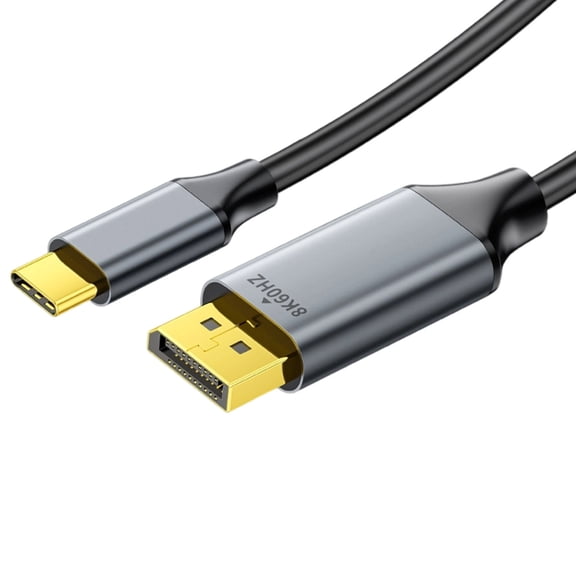AOOOWER USB C To 1.4 Extension Cable Support 8K@60Hz Unidirectional Transmission Cable for Computer Desktop Laptop PC Gaming