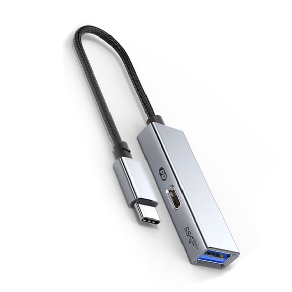 AOOOWER USB C to USB 3.2 Gen1 OTG Adapter for Phones Tablets PD60W Charging Cable Data Transfer OTG Converter USB C Cable