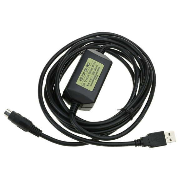 AOOOWER USB PLC Programming Cable For Allen Bradley Micrologix USB 1761-CBL-PM02