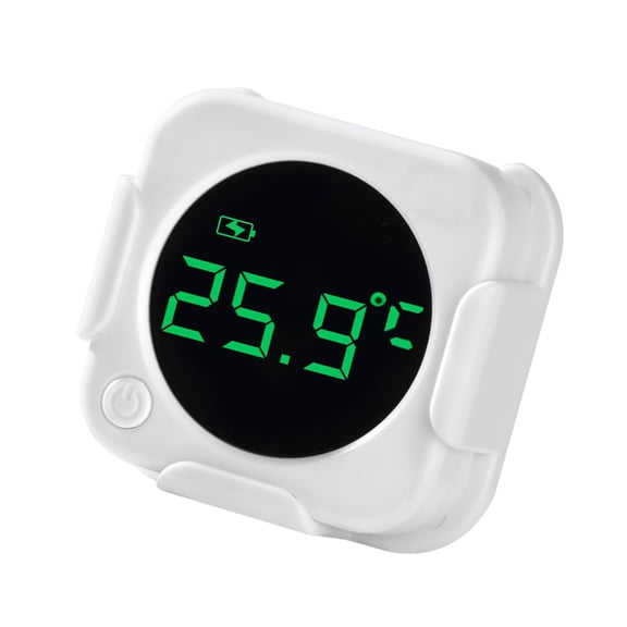AOOOWER USB Rechargeable Aquarium Temperature Monitor LED Display External Thermometers
