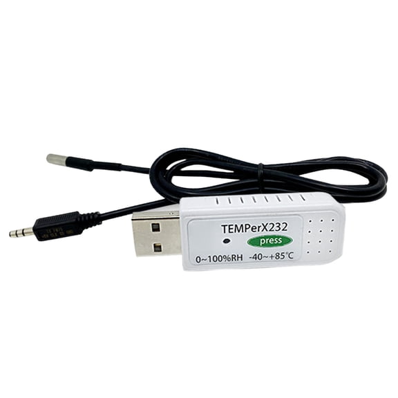 AOOOWER USB Temperature Humidity Meter with Probe Email Alarm Data Acquisition Loggers