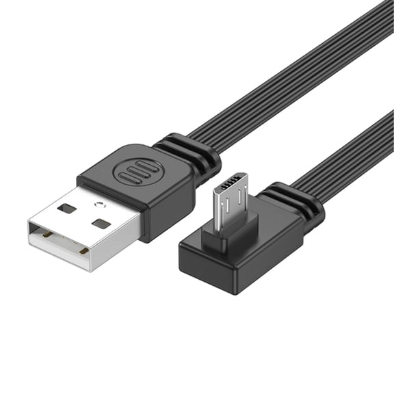 AOOOWER USB To USB 5Pin Sync Data Cable Mobile Power Cable Flat Silicone for Mobile Phone Tablet Power Case Camera Accessories