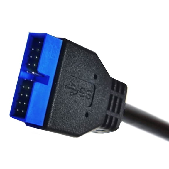AOOOWER USB3.0 20Pin to USB3.1 TypeE Front Panel Headerfor Efficient Data Transfer 30cm