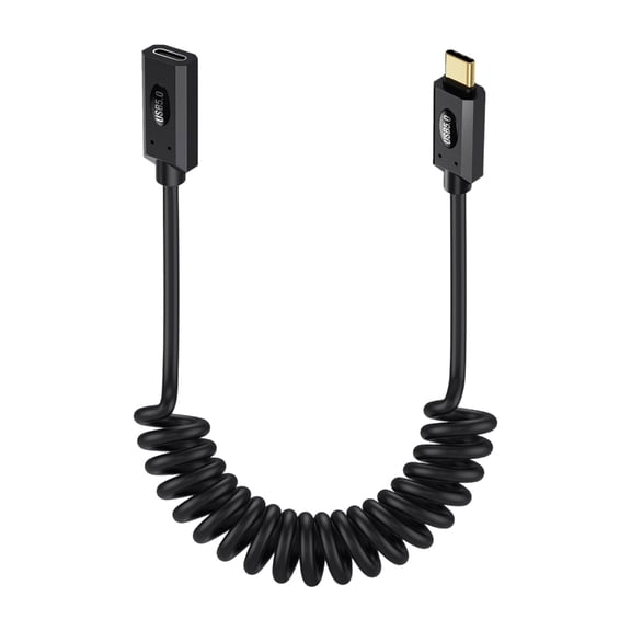 AOOOWER USB5 Type C Extension Cord 80Gbps Fast Speed Data Sync 240W Power Delivery