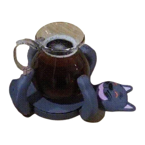 AOOOWER Unique 3D Print Cats Coasters for Hot and Cold Drinks Add Fun to Any Space with The Lovely Designs