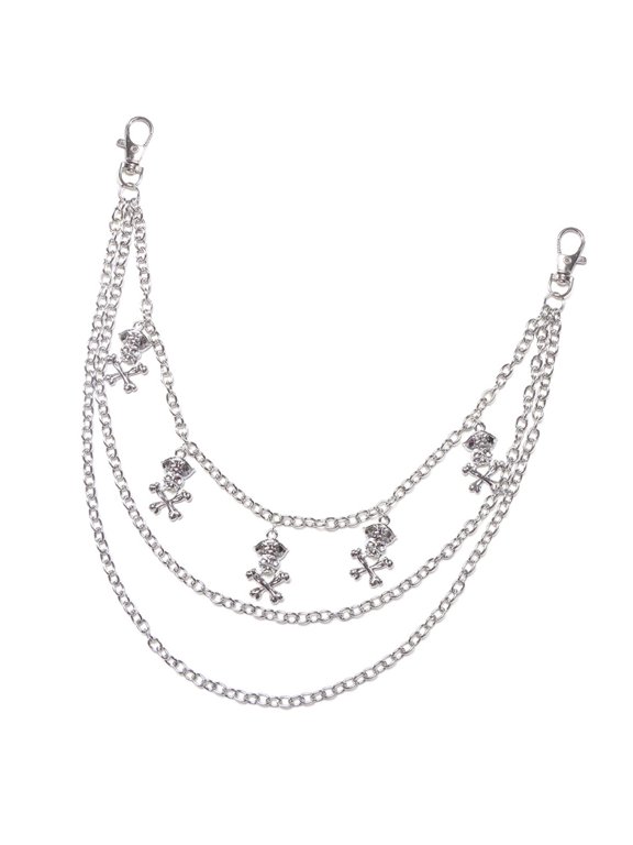 Unique Design Punk Jeans Chain for Girls Edgy Fashion Trousers Jewelry