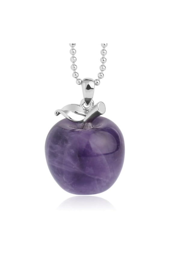 Unique Necklace Natural Stone Necklace Apples Necklace Neck Jewelry for Woman Man