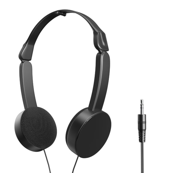 AOOOWER Universal Over Ear Child Headphones Headsets, 3.5mm Auditory Plug Foldable, Easy to Carry, Comfortable for Daily Use