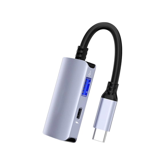 AOOOWER Universal USB C Hub Featuring USB A and C Port for Data Transfer for AR Glasses