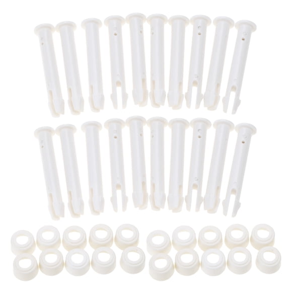 AOOOWER Upgraded Plastic Pool Joint Pins 20 Pieces Swimming Pool Clips Replacement 5.5/6cm Fitting for Above Ground Pools