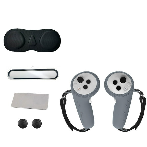 AOOOWER VR Gaming Controller Silicone Skin and Lens Film for PICO4 Ultra Protections