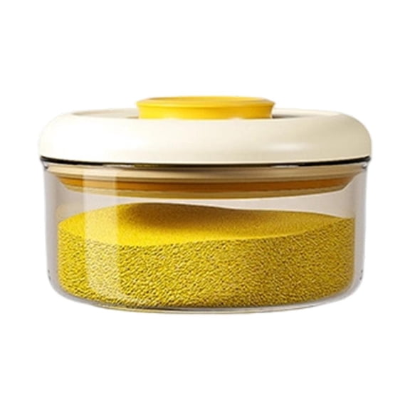 AOOOWER Vacuum Sealed Food Storage Case Press Lock Preservation for Rice Grains Coffee Snacks Kitchen Cabinet Storage