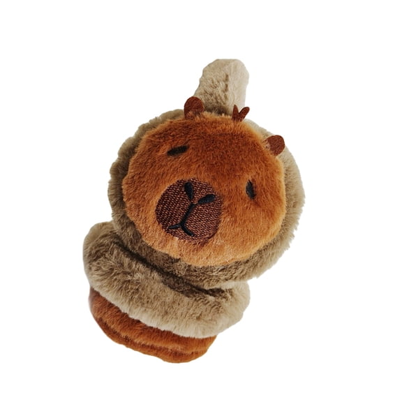 AOOOWER Versatile Plush Ear Muffs with Adjustable Fit Stylish Capybara Shaped Earflaps