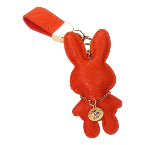 AOOOWER Versatile Rabbit Leather Keychain Adornment uits Various Styles And Occasions