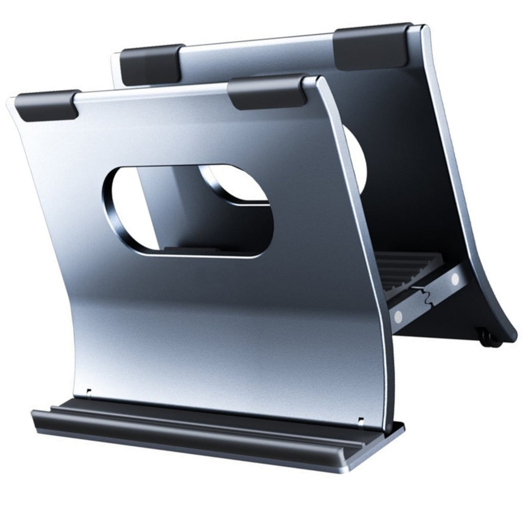 AOOOWER Vertical Laptop Stand For Desk Gravitational Auto Lock Aluminum Holder
