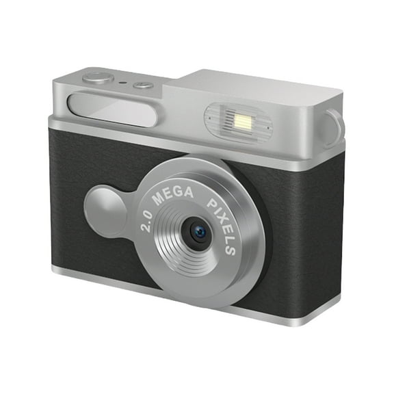AOOOWER Vintage Style Digital Camera With 1080P Video 12MP Photo Retro Design 0.96in