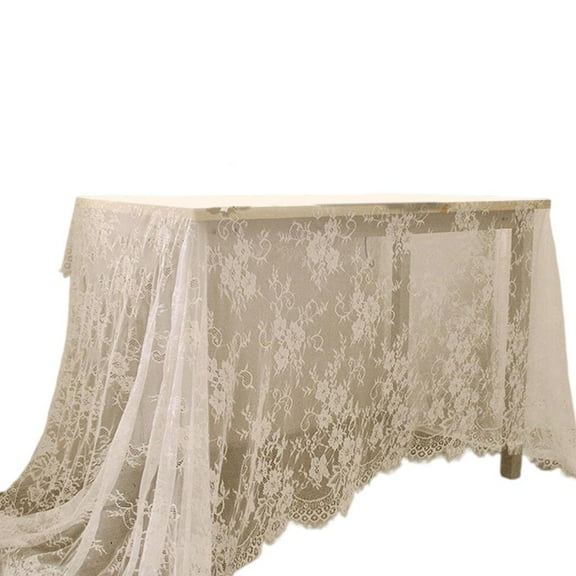 AOOOWER Vintage Wedding Tablecloth Decorative Covering For Reception Banquets Anniversary Romantics Home Styling Table Cloth