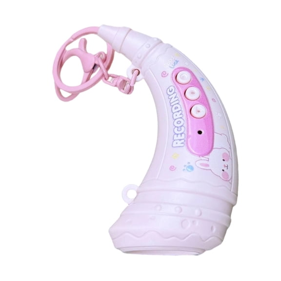 AOOOWER Voice Recorder Recording Horn With Voice Changer And Music Playbacks ABS Design