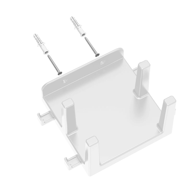 AOOOWER Wall Mount Bracket For Routers Modems TV Boxes Holds Thick ...