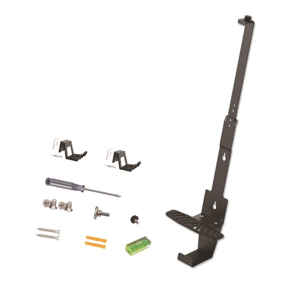 AOOOWER Wall Mounted Stand with Double Controller Hanger Storage Bracket and Headphone Organizers for SLIM Storage Bracket