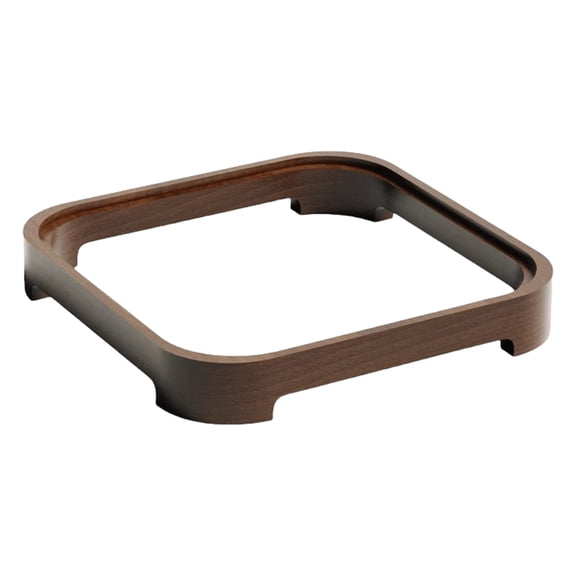 AOOOWER Walnut Beech Desktop Stand for 2024 with Integrated Power Button and Cooling