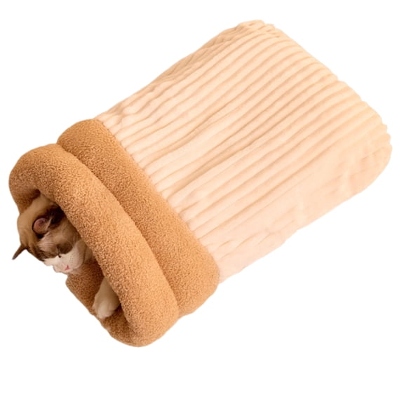 AOOOWER Warm Cats Hideouts Bed Winter Warmth Sleep Sacks for Indoor Outdoor Snuggling