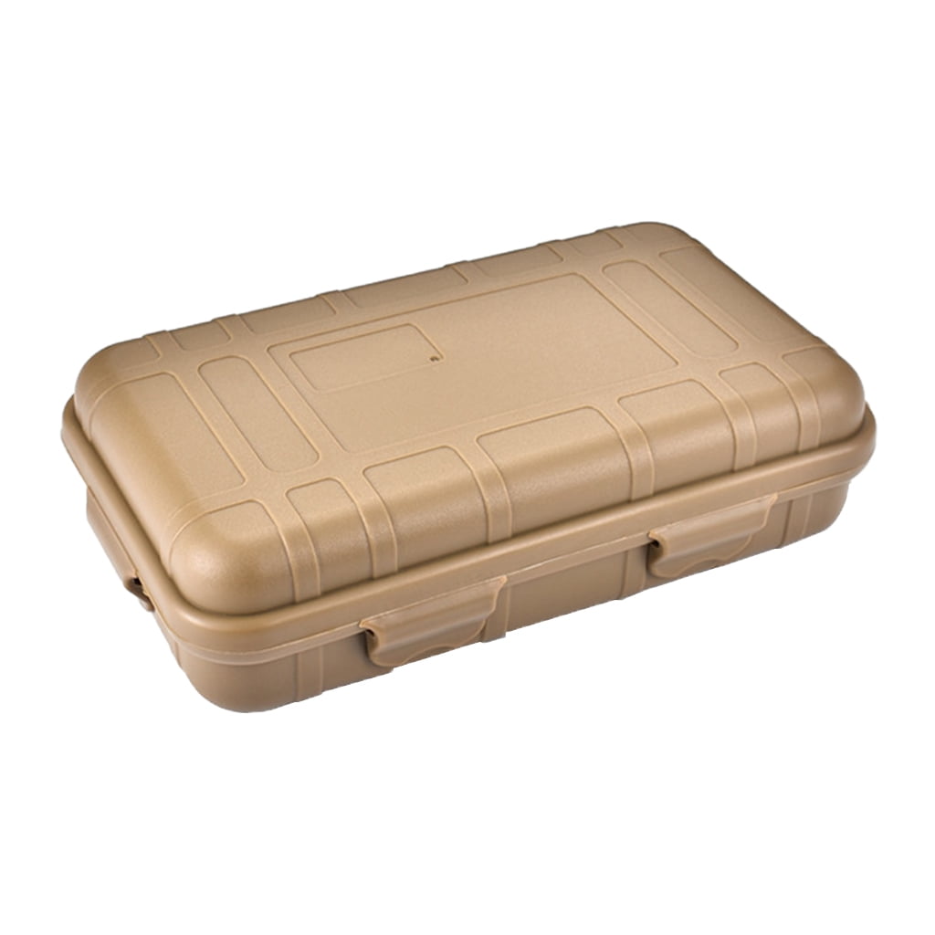 AOOOWER Waterproof Shockproof Box Container, Outdoor Survival Storage ...