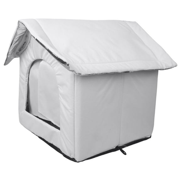 AOOOWER Weatherproof Cats House for Outdoor Use Strays Cats Warm and Coldproof Nest Tent