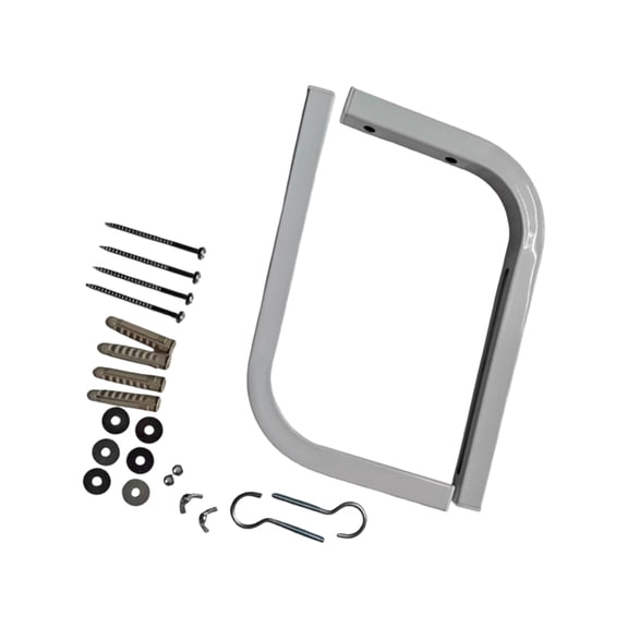 AOOOWER White AntiCorrosion Projectors Screen Hanger Wall Ceiling Mount Steel Construction 30kg