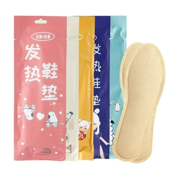 AOOOWER Winter Self-heating Insoles Shoe Boot Foot Warmer Heater Pad Camping Hiking Disposable Heated Eco-friendly Insoles
