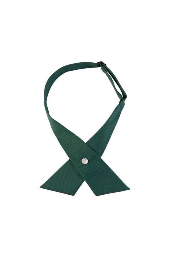 Women Criss Cross Bow Tie Adjustable Criss Cross Neck Tie Pre Tied Necktie