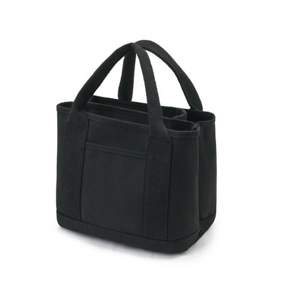 AOOOWER Women Handbags Casual Small Bento Bags Simple Canvas Tote for Women Shopper Bag