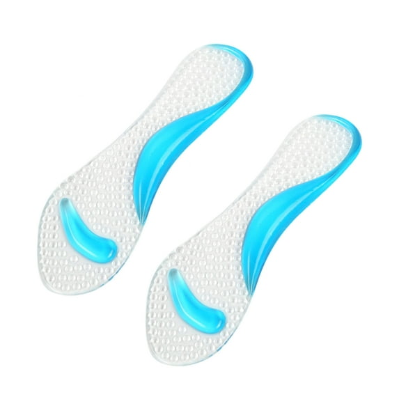 AOOOWER Women's Gel Cushioned Pads 3/4 Length Orthopedic Insoles for High Heels Enhances Arch Support Reduces Foot Fatigue