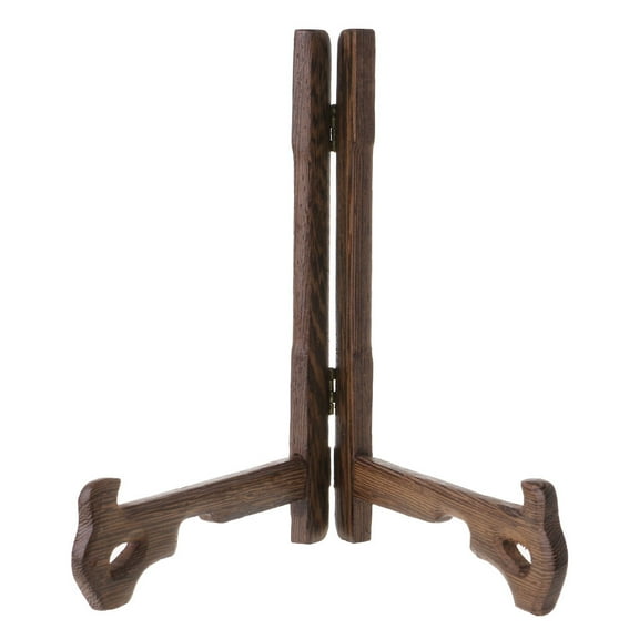 AOOOWER Wood Display Stand Drawing Picture Support Holder Show Photos Rack Shelf