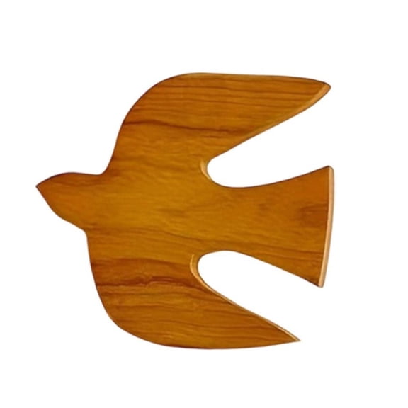 AOOOWER Wood Swallow Wall Sculpture Decoration Wooden Bird Hanging Pendants For Living Room And Bedroom Ornament Giving