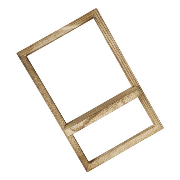 AOOOWER Wood Wall Display Shelf Practical Storage Solution for Living Room Bedroom