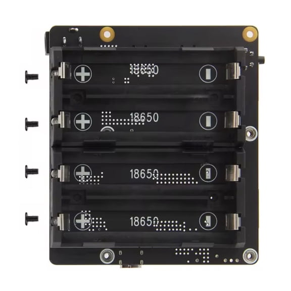 AOOOWER X1202 Continuous Power Supply UPS Board for RPi 5 with Quick Charging Battery Protecting Circuit