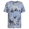 thumbnail image 1 of AOP TIE DYE WASH TEE Medium Grey Heather, 1 of 5
