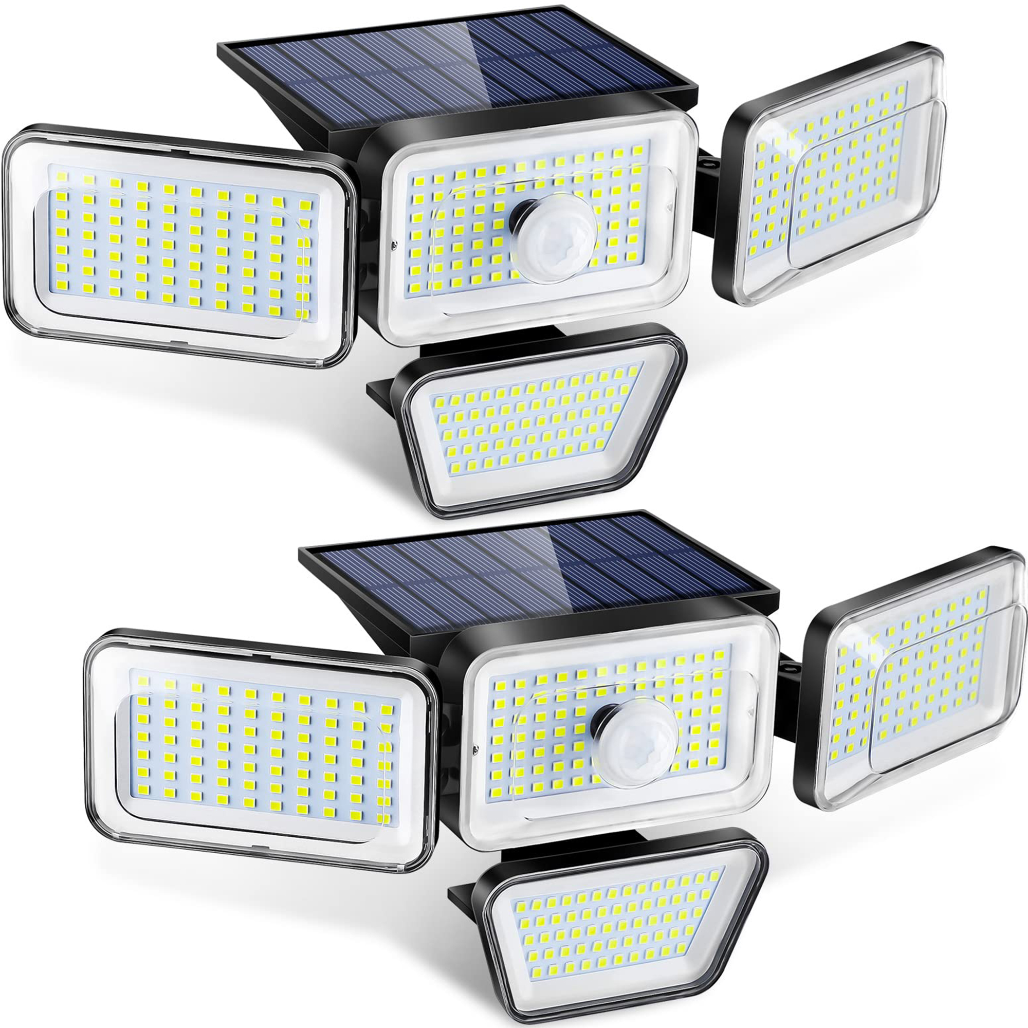 Heathco HZ-5597-WH 2 Bulb 100 Watt White DualBrite® 2-Level Motion ...