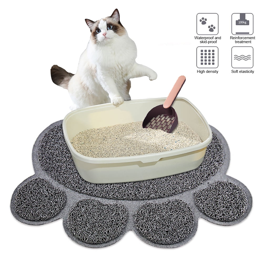 AOPUT Cat Litter Mat No Hurt to Paws and Thickened Kitty Litter Mats,Litter Tracker,Machine