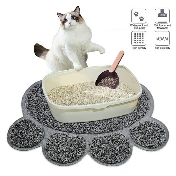 AOPUT Cat Litter Mat No Hurt to Paws and Thickened Kitty Litter Mats