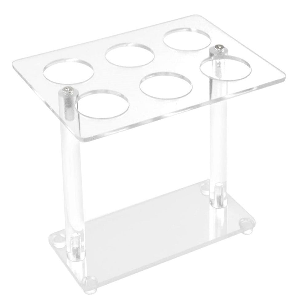 AOQIANLAN 1 Pack 6 Holes Ice Cream Cone Holder Stands Baking Rack For ...