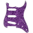 thumbnail image 1 of SPRING 11 Holes Colorful Celluloid Guitar Pickguard Scratch Plate for Strat Guitars SSS Purple Pearl, 1 of 4