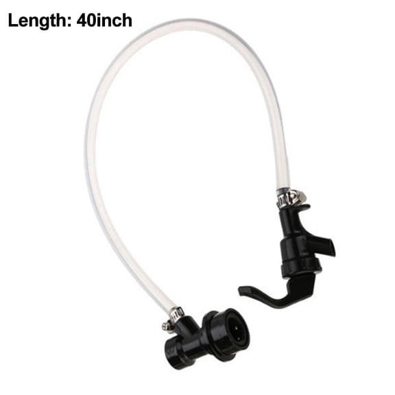 AOQIANLAN 20/40\\ Clear Beer Line Tool Set With Picnic Tap Faucet Ball Lock Homebrew Keg