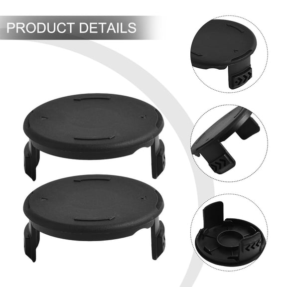 AOQIANLAN 2pcs Spool Cover F016F04557 For BOSCH Grass Trimmer Lawn Mower Spool Cover Cap Replacement Garden Power Tool Accessories